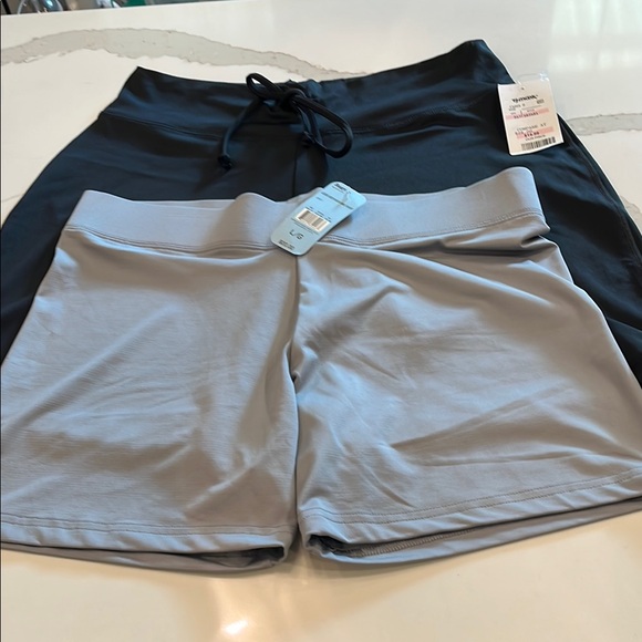 So Sporty & Bold Spirit Pants - NWT 2 Bike Shorts. Grey & Black. Lots of Spandex. So Sporty & Bold Spirit
